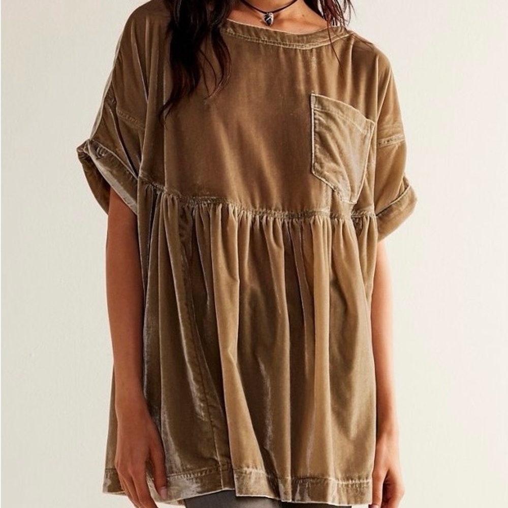 Casual Brown Women's Top